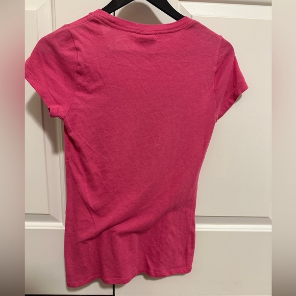 PINK Victoria’s Secret Womens Pink Loves Canada Short Sleeve T-shirt Size Small - Picture 7 of 8